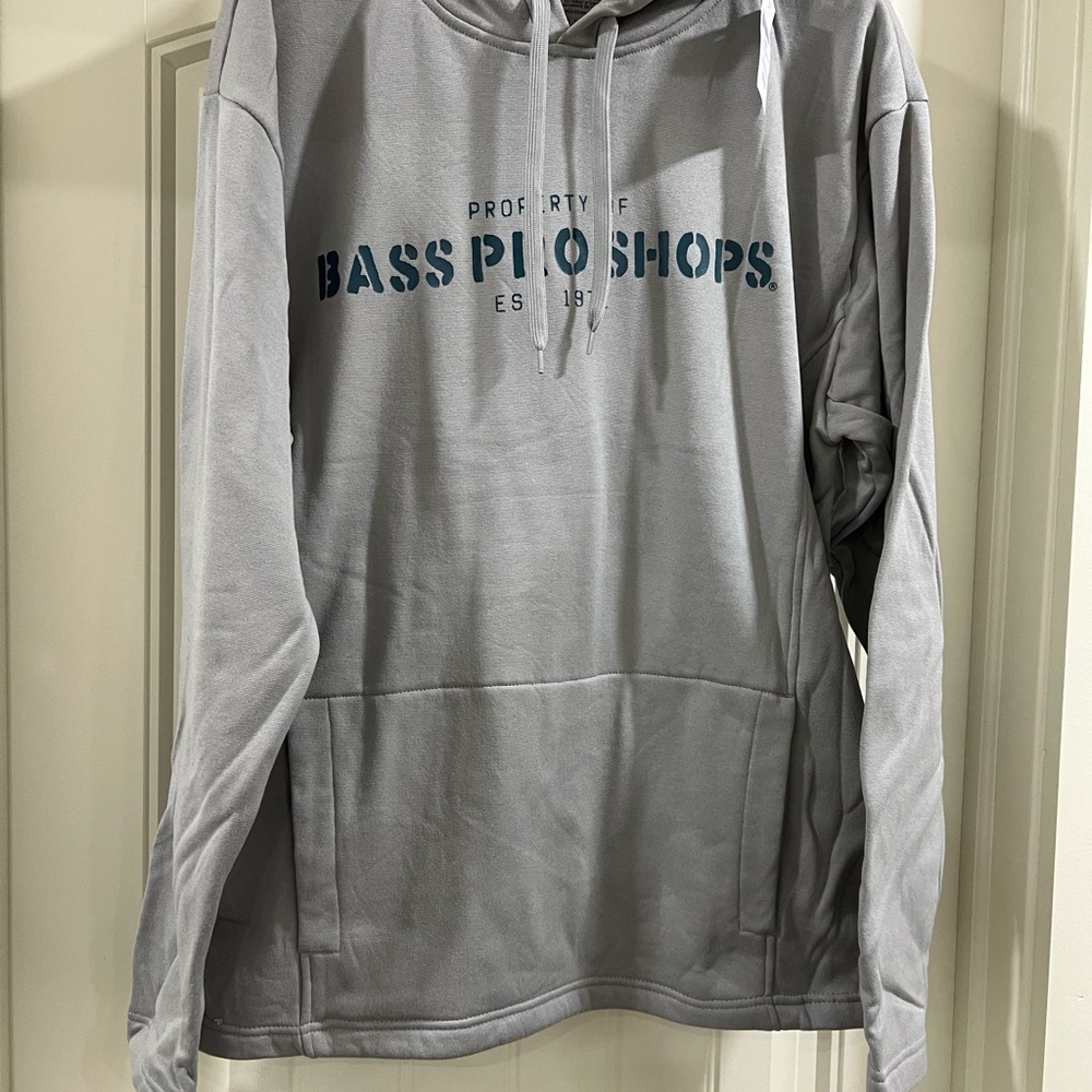 Bass Pro Shops Light Gray Men's Hoodie
